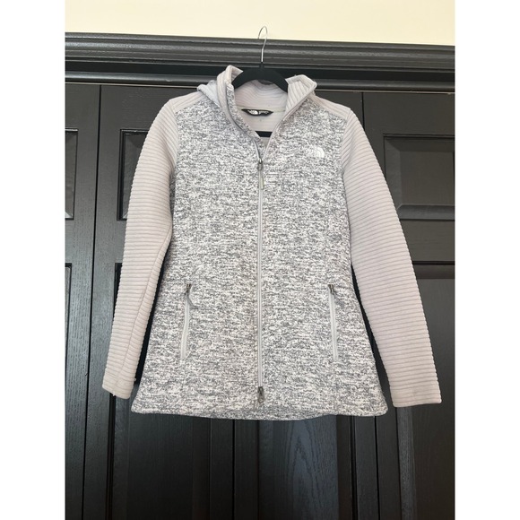 The North Face Jackets & Blazers - The North Face Women's Indi Full-Zip Fleece Jacket Small Gray Heathered